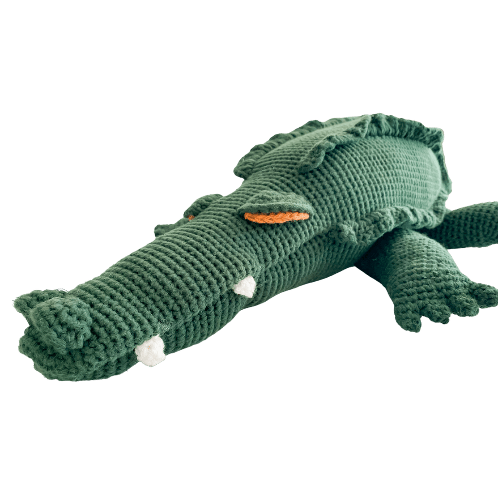 Bebemoss Big Marvin the Crocodile | Crochet Plushie