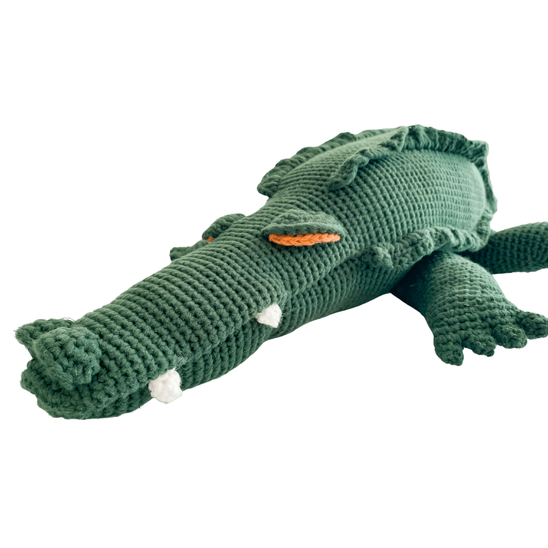 Bebemoss Big Marvin the Crocodile | Crochet Plushie