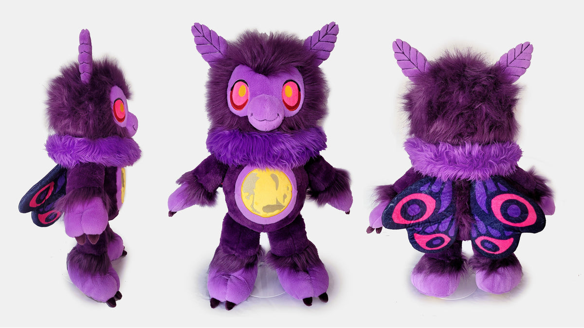 Moonlight Mothman | Midnight Snughoul Plush