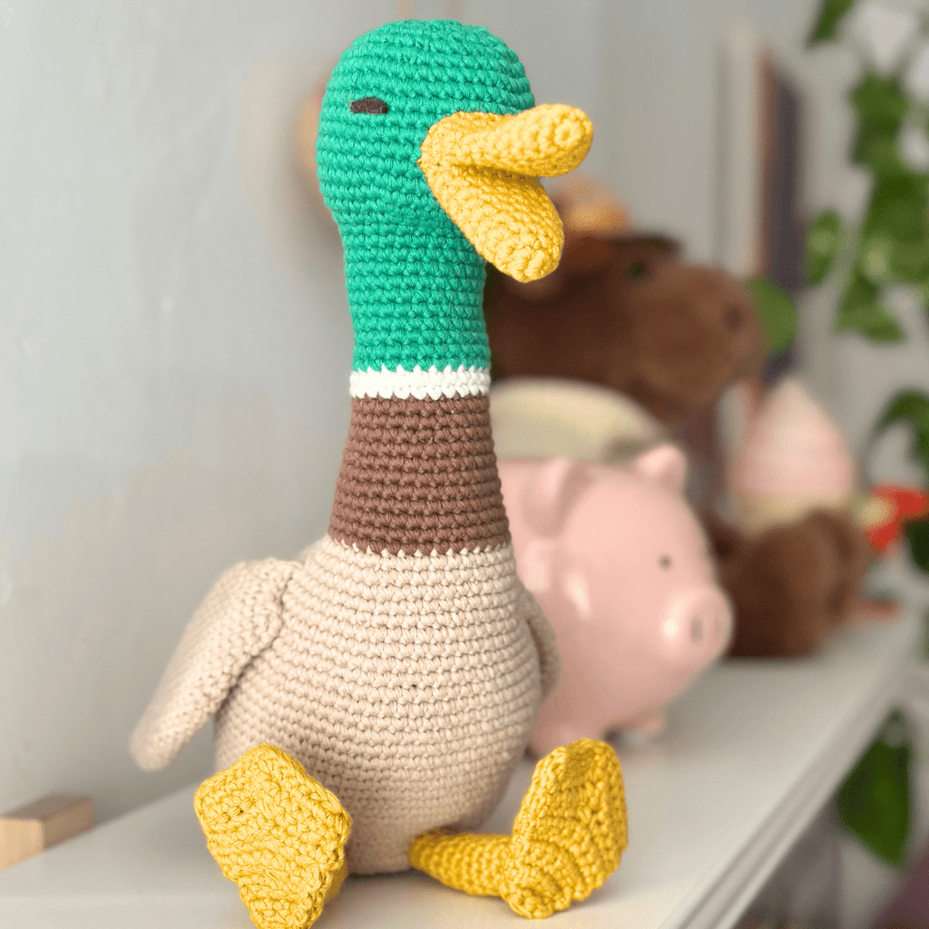 Ollie Duck | The Dapper Mallard Crochet Plushie