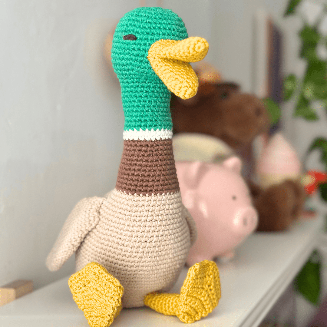Ollie Duck | The Dapper Mallard Crochet Plushie