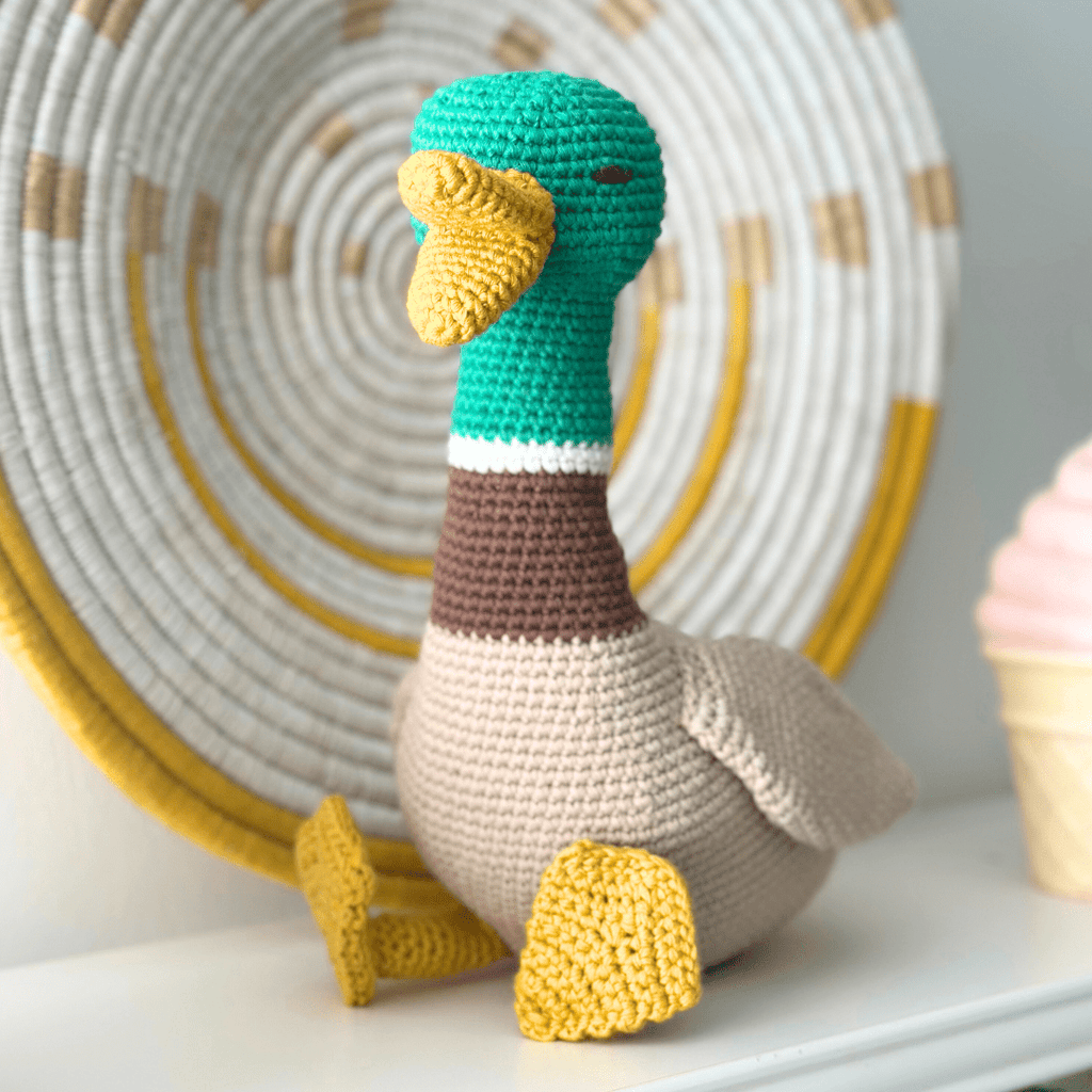 Ollie Duck | The Dapper Mallard Crochet Plushie