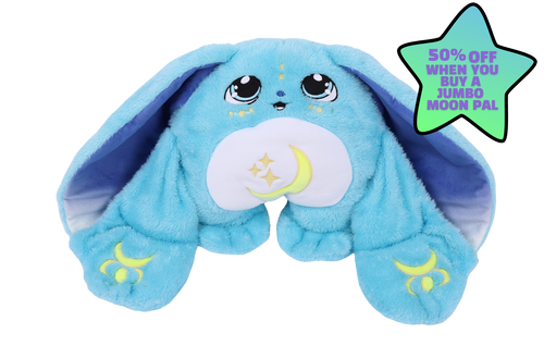 Bo Jr. Moon Pals 2.5 pound weighted hugging plush