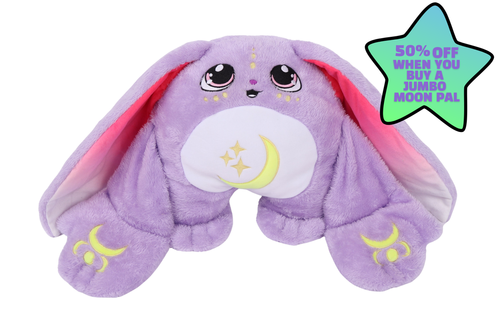 Opal Jr. Moon Pals 2.5 pound weighted hugging plush toy