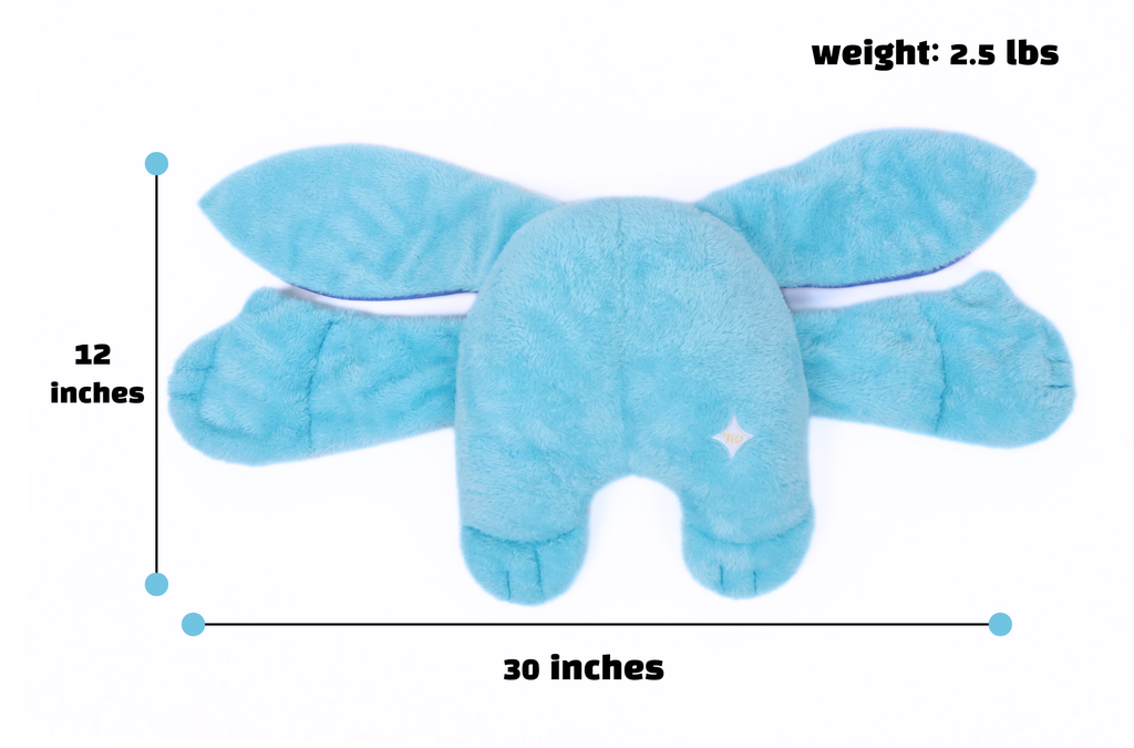 Moon Pals Bo Jr. junior weighted plush additional product view