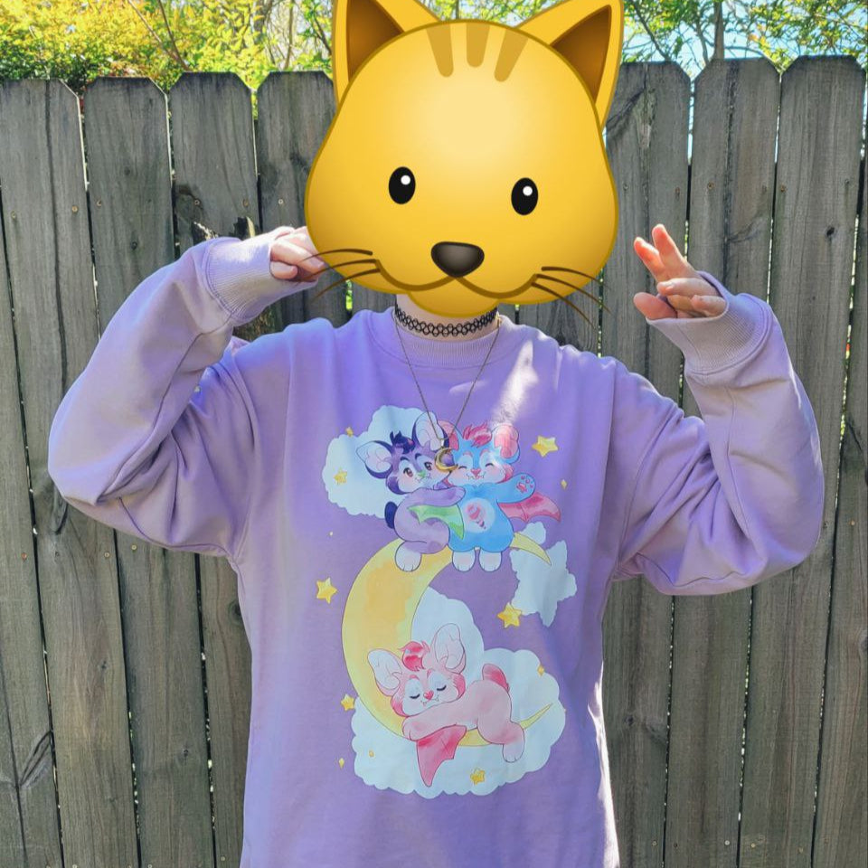 Batty for Whimsy | Tiny Teeth Graphic Sweater