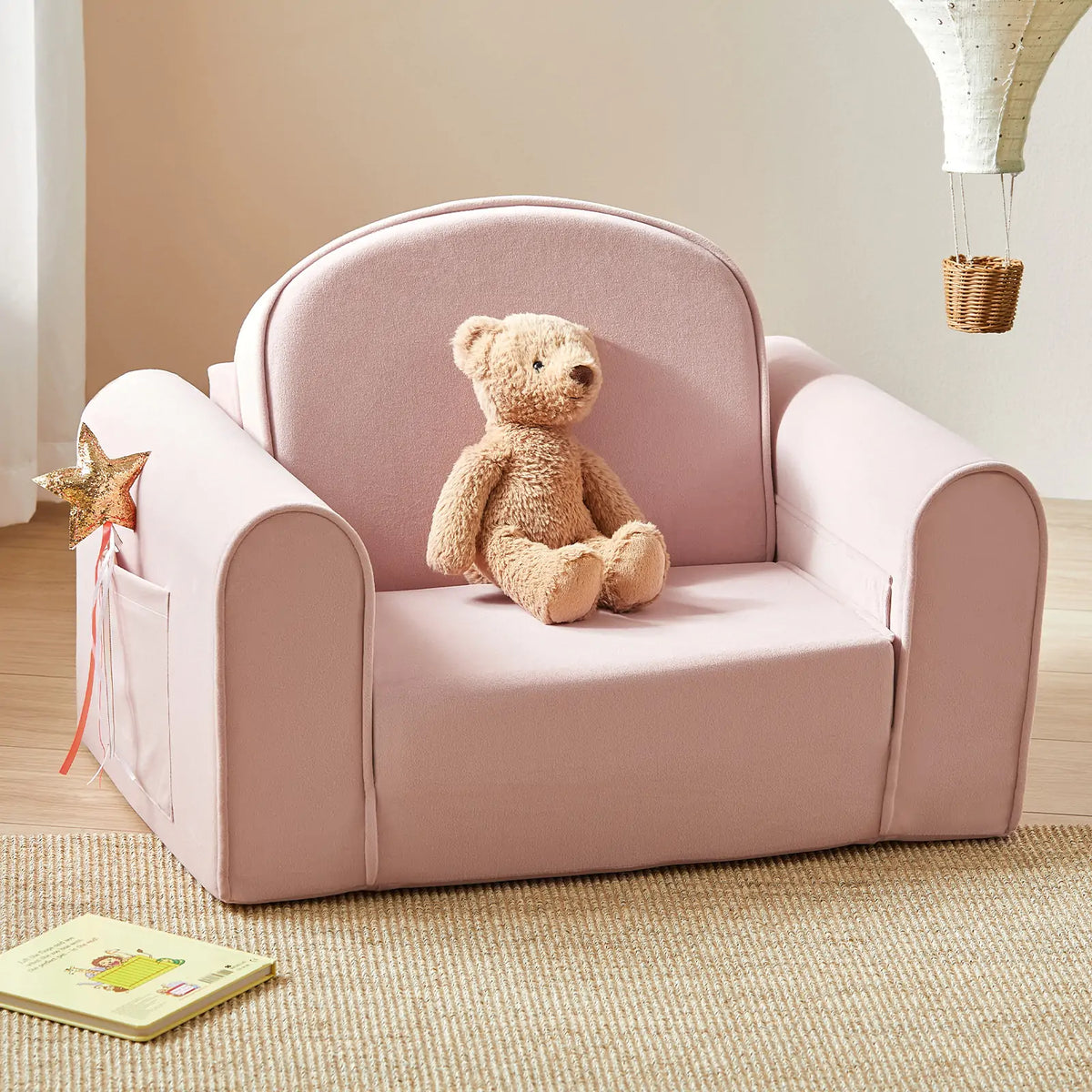 Tiny Land GentleSnug | Foldable Convertible Kids Lounge Chair