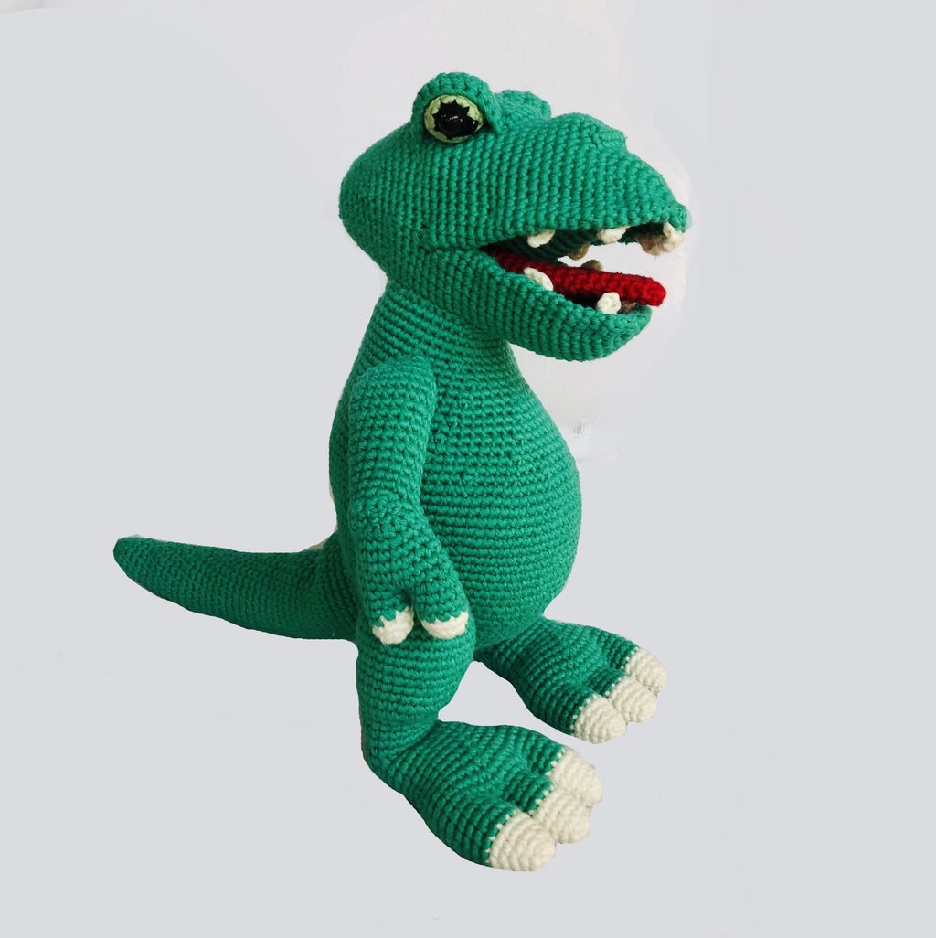 Bebemoss Rex the Dinosaur | Crochet Plushie