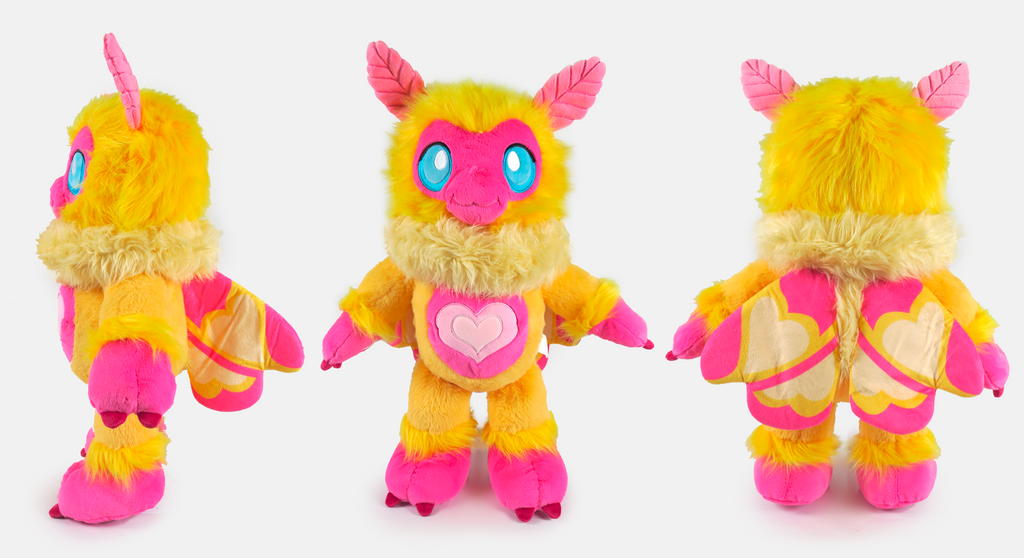 Rosy Maple Mothman | Sweet Snughoul Plush