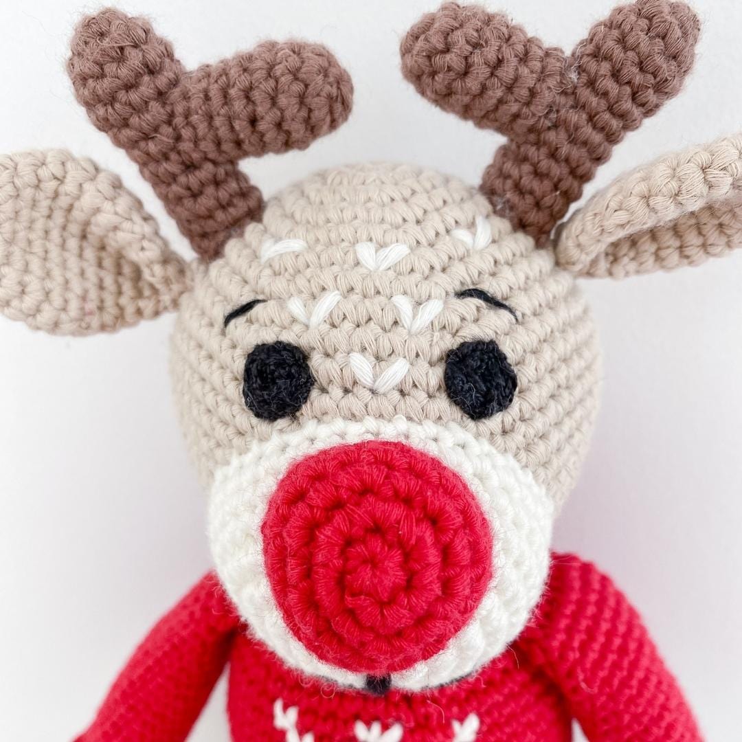 Bebemoss Ruddy the Reindeer | Crochet Plushie