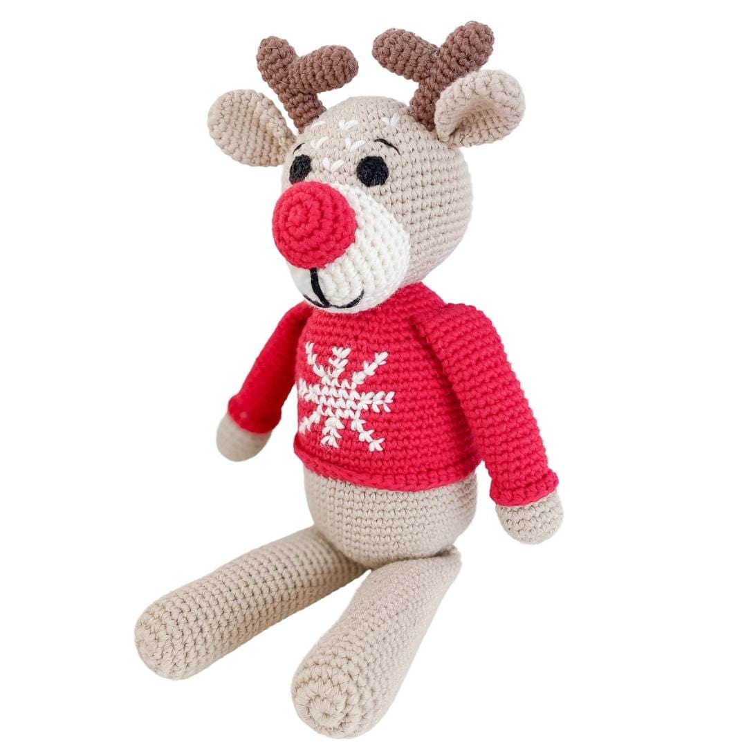 Bebemoss Ruddy the Reindeer | Crochet Plushie