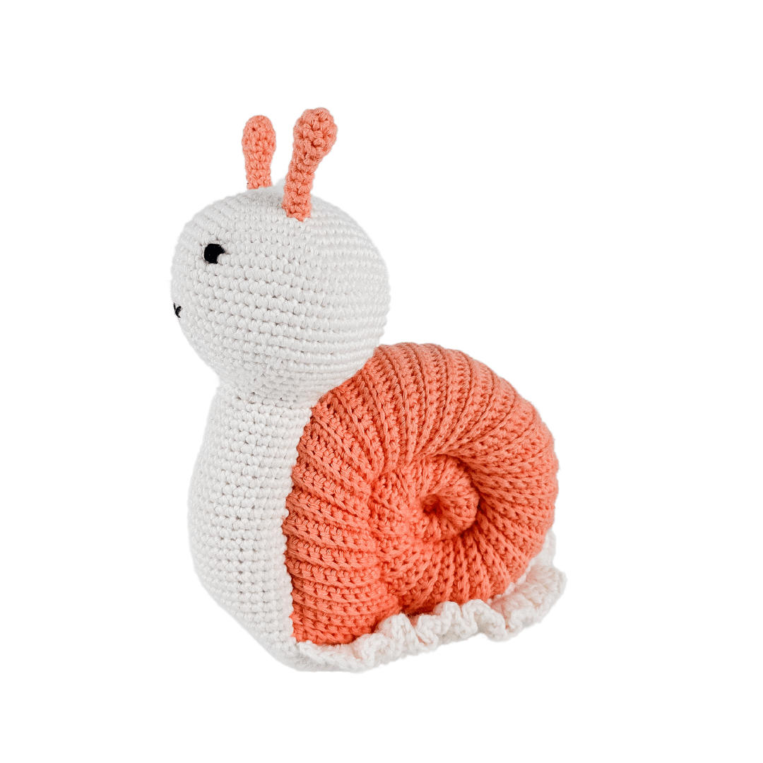 Bebemoss Sheldon the Snail | Crochet Plushie