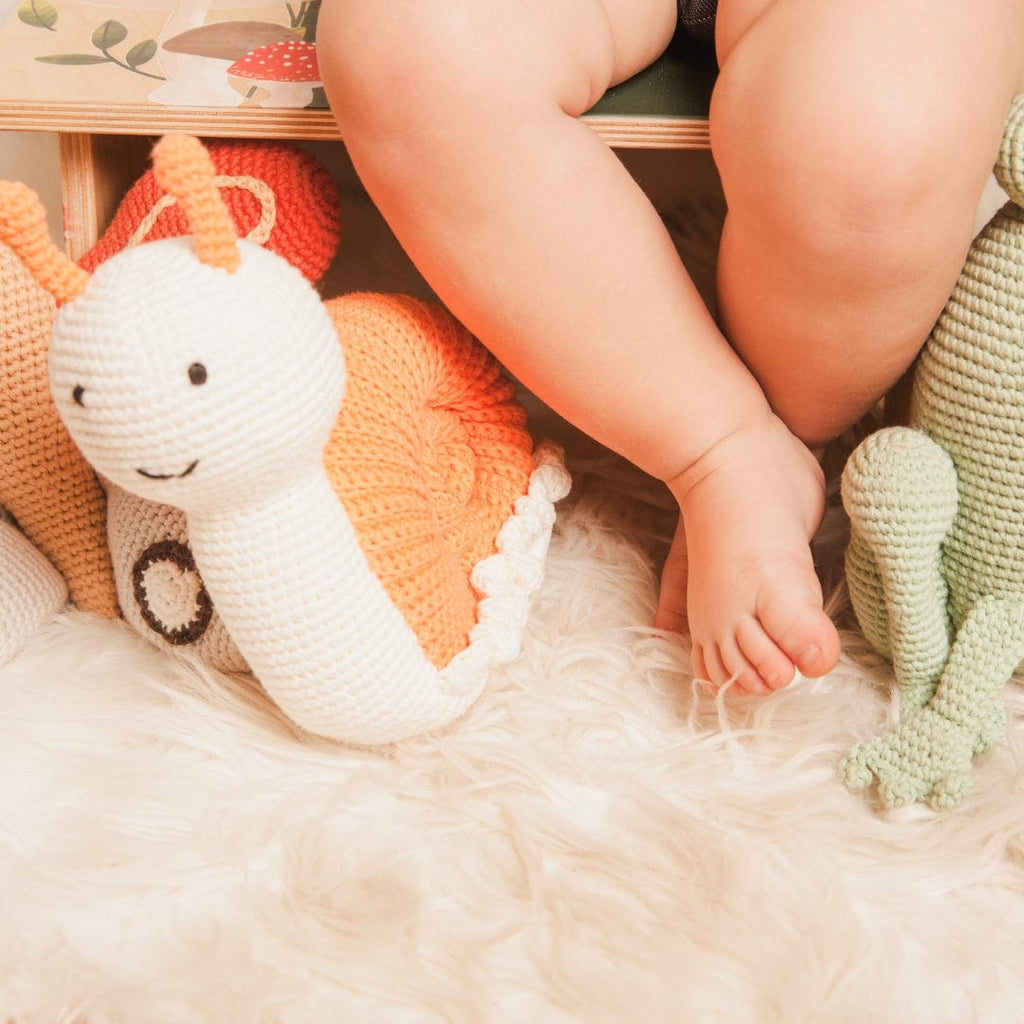Bebemoss Sheldon the Snail | Crochet Plushie