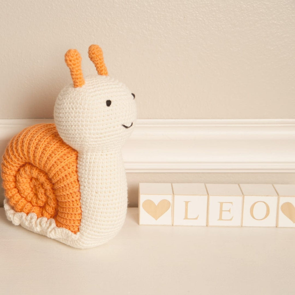 Bebemoss Sheldon the Snail | Crochet Plushie