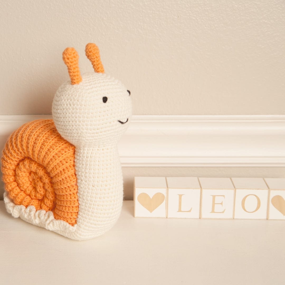 Bebemoss Sheldon the Snail | Crochet Plushie