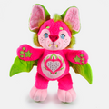 Tiny Teeth Dragon Fruit Bat colorful plush