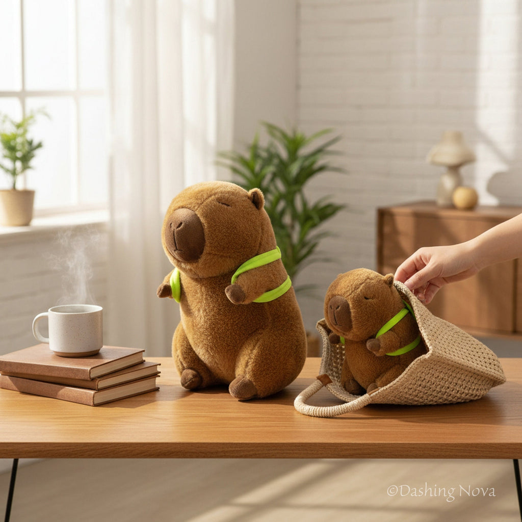 Turtle Trek Capy stuffed capybara toy product photo