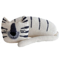 Bebemoss Torey white tiger crochet stuffed animal
