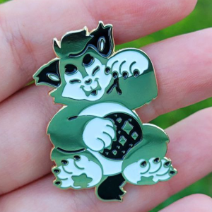 Welcome, Little Werewolf | Tiny Teeth Enamel Pin