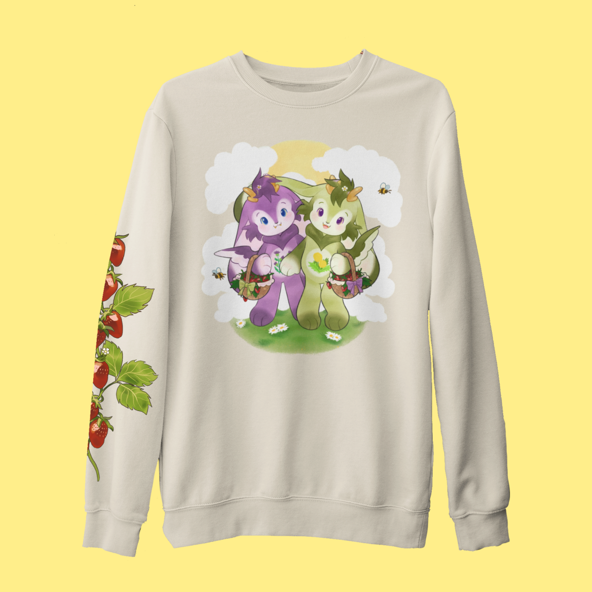 Wolpertinger Wonderland | Tiny Teeth Graphic Sweater