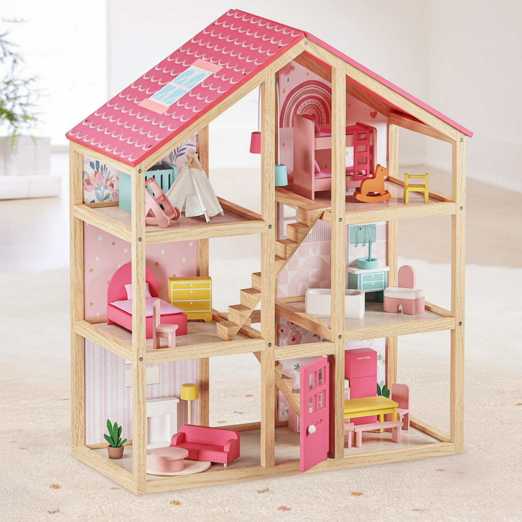 Tiny Land Sweetwood | Wooden Dollhouse Without Dolls