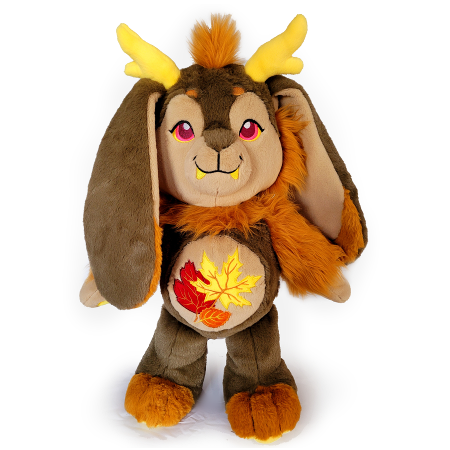 Tiny Teeth Wispy Winds Wolpertinger plush